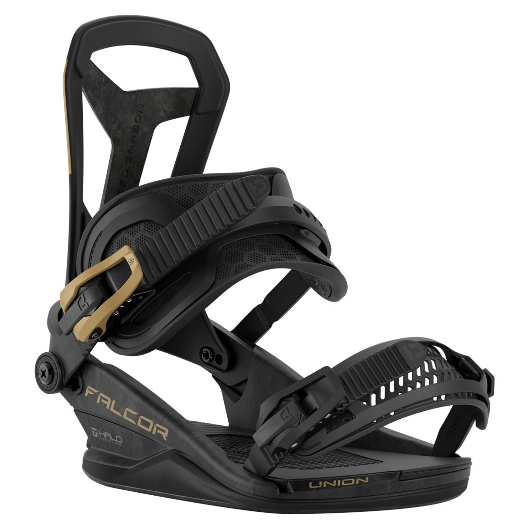 2027 UNION Falcor Snowboard Binding - FALCOR BLACK FRONT