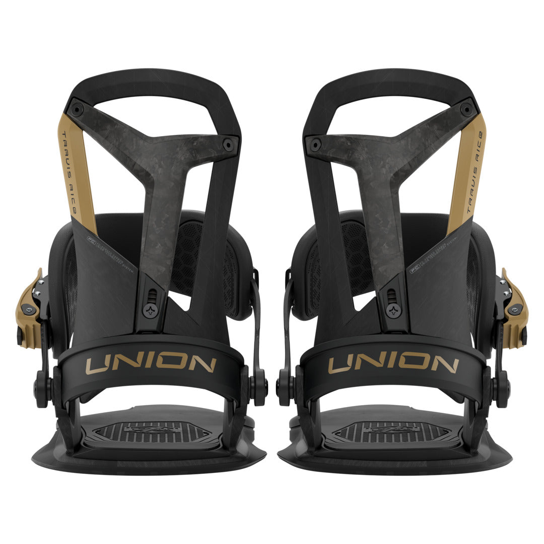 2027 UNION Falcor Snowboard Binding - FALCOR BLACK REAR FULL PAIR