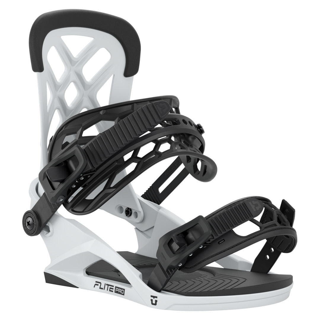 2027 UNION Flite Pro Snowboard Binding - FLITE PRO GREY FRONT