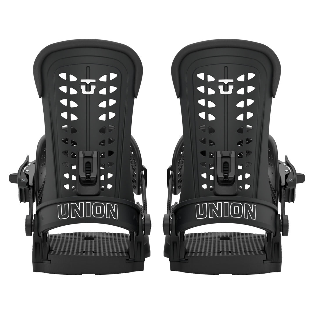 2027 UNION Force Classic Snowboard Binding - FORCE CLASSIC BLACK REAR FULL PAIR