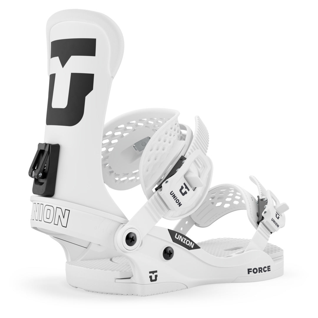 2027 UNION Force Classic Snowboard Binding - FORCE CLASSIC WHITE