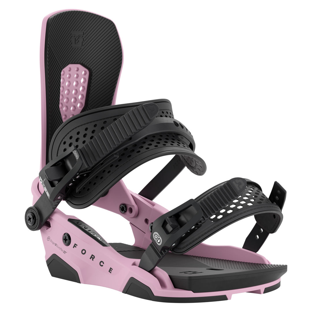 2027 UNION Force Snowboard Binding - FORCE PINK FRONT