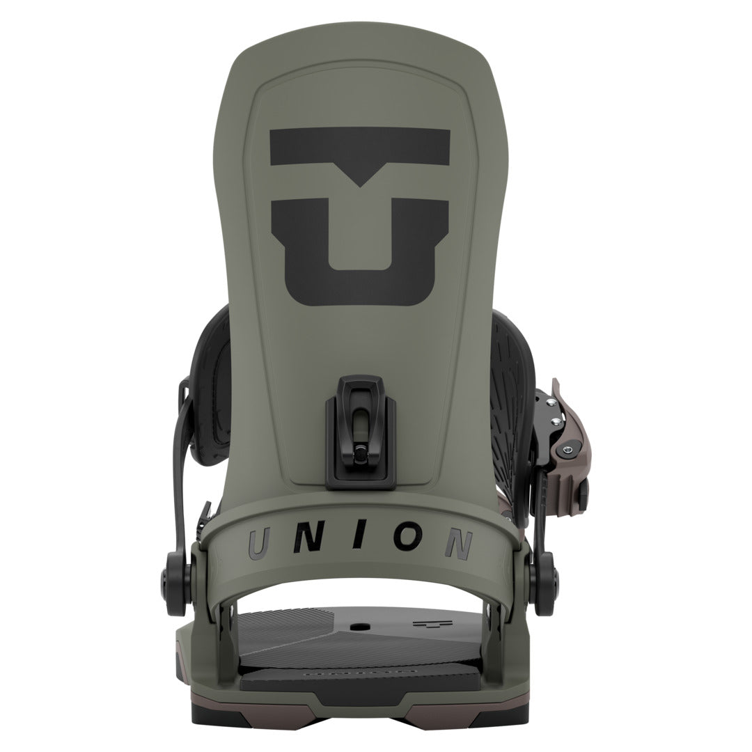 2027 UNION Force Team Snowboard Binding - FORCE TEAM TACTICAL GREEN REAR