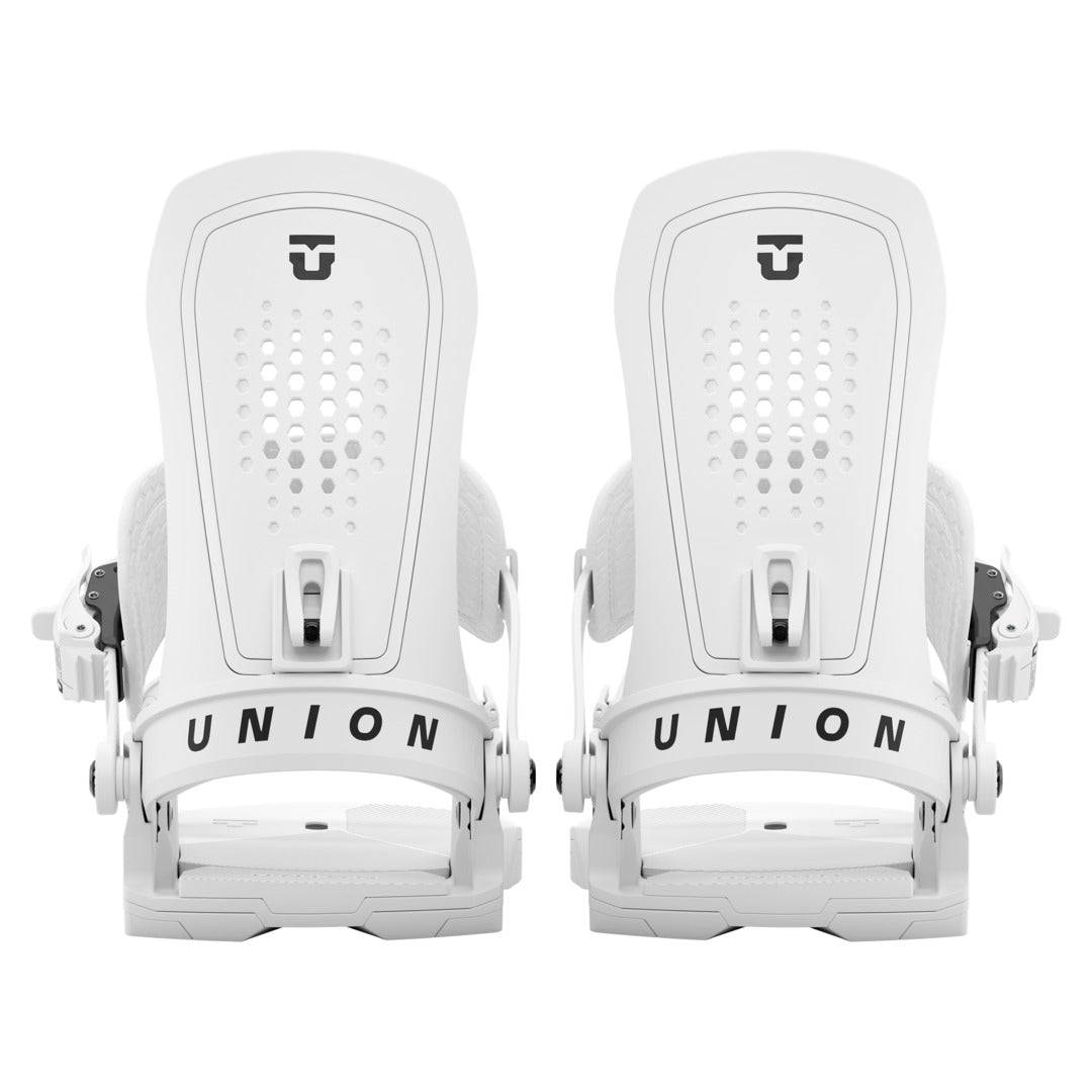 2027 UNION Force Snowboard Binding - FORCE WHITE REAR FULL PAIR