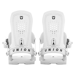 2027 UNION Force Snowboard Binding - FORCE WHITE REAR FULL PAIR