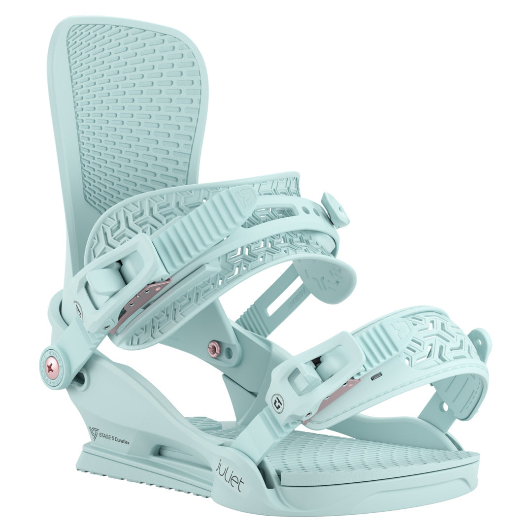 2027 UNION Juliet Snowboard Binding - JULIET ICE BLUE FRONT