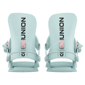 2027 UNION Juliet Snowboard Binding - JULIET ICE BLUE REAR FULL PAIR