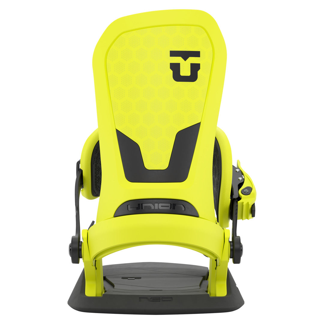 2027 UNION Neo Snowboard Binding - NEO YELLOW REAR
