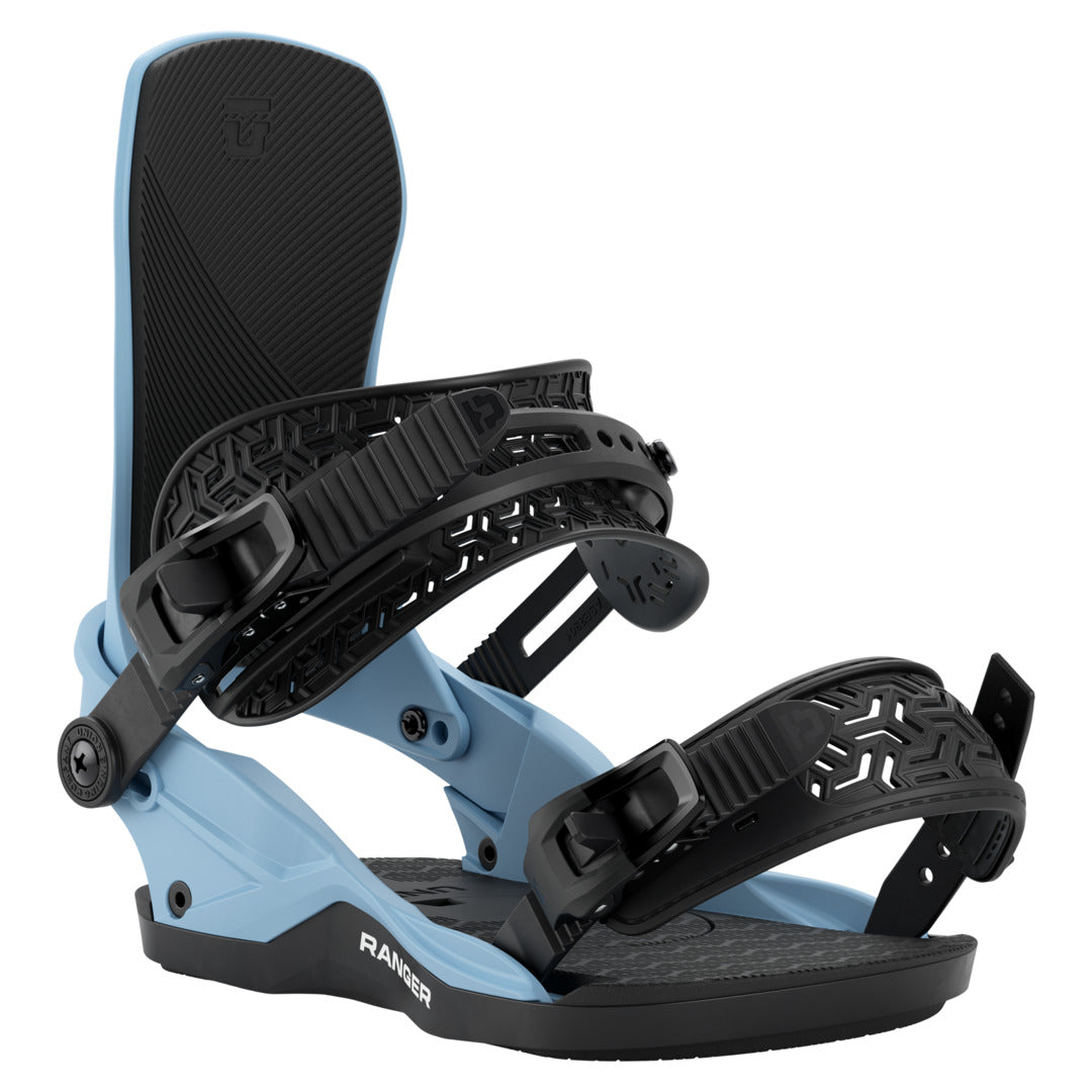 2027 UNION Ranger Snowboard Binding - RANGER BLUE FRONT