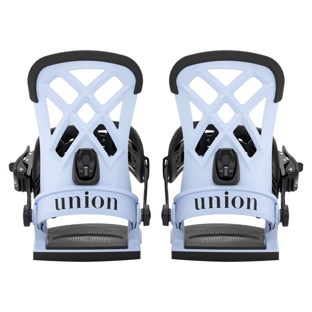 2027 UNION Rosa Snowboard Binding - ROSA LIGHT BLUE REAR FULL PAIR