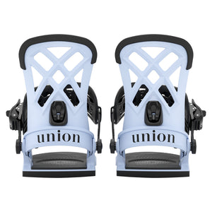 2027 UNION Rosa Snowboard Binding - ROSA LIGHT BLUE REAR FULL PAIR