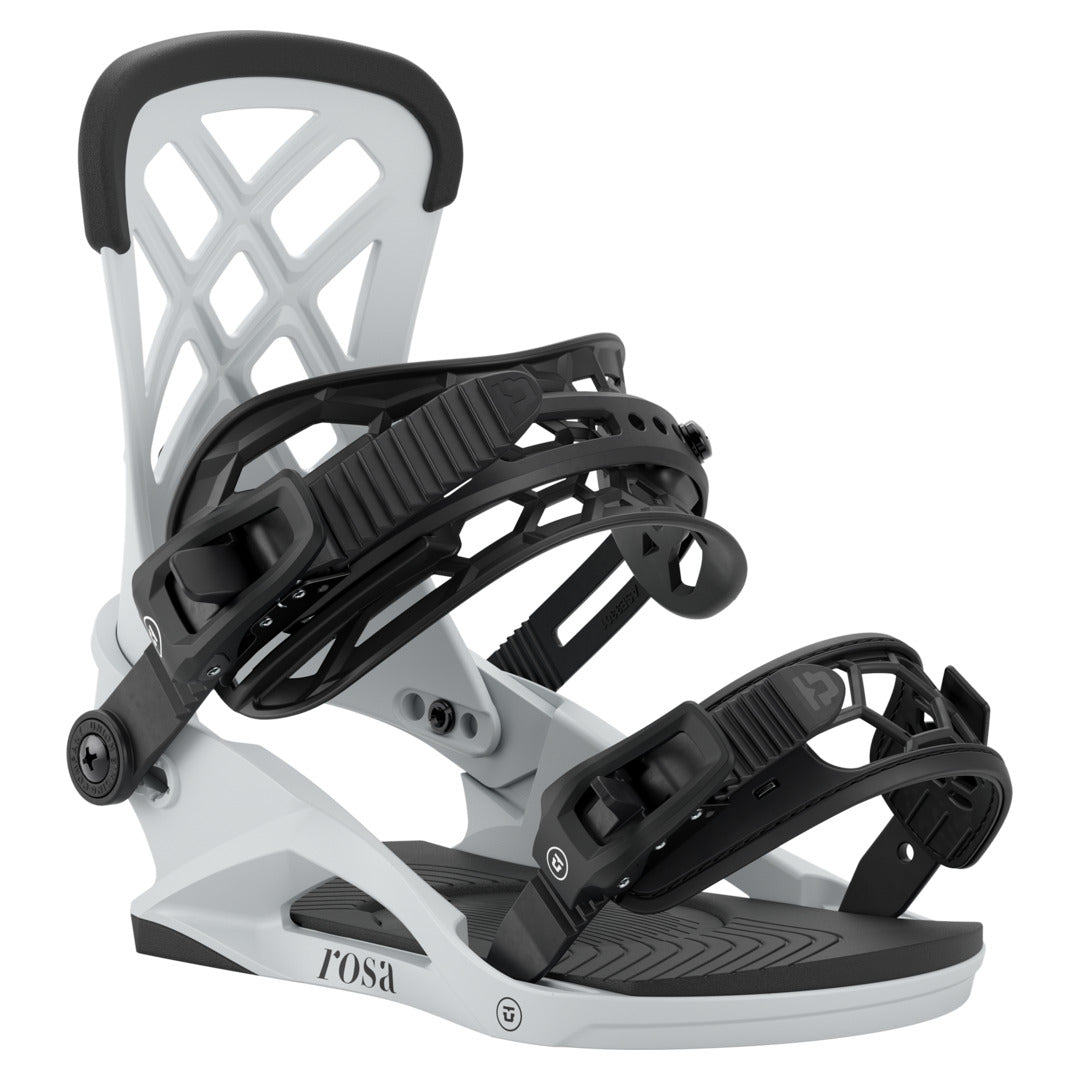 2027 UNION Rosa Snowboard Binding - ROSA LIGHT GREY FRONT