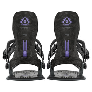 2027 UNION Source FC Snowboard Binding - SOURCE FC BLACK REAR FULL PAIR