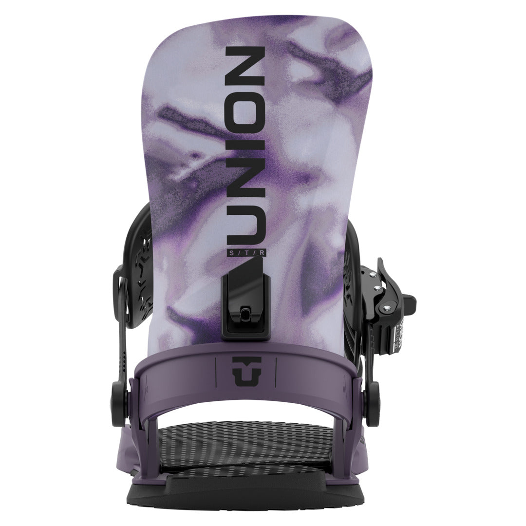 2027 UNION STR Snowboard Binding - STR PURPLE REAR