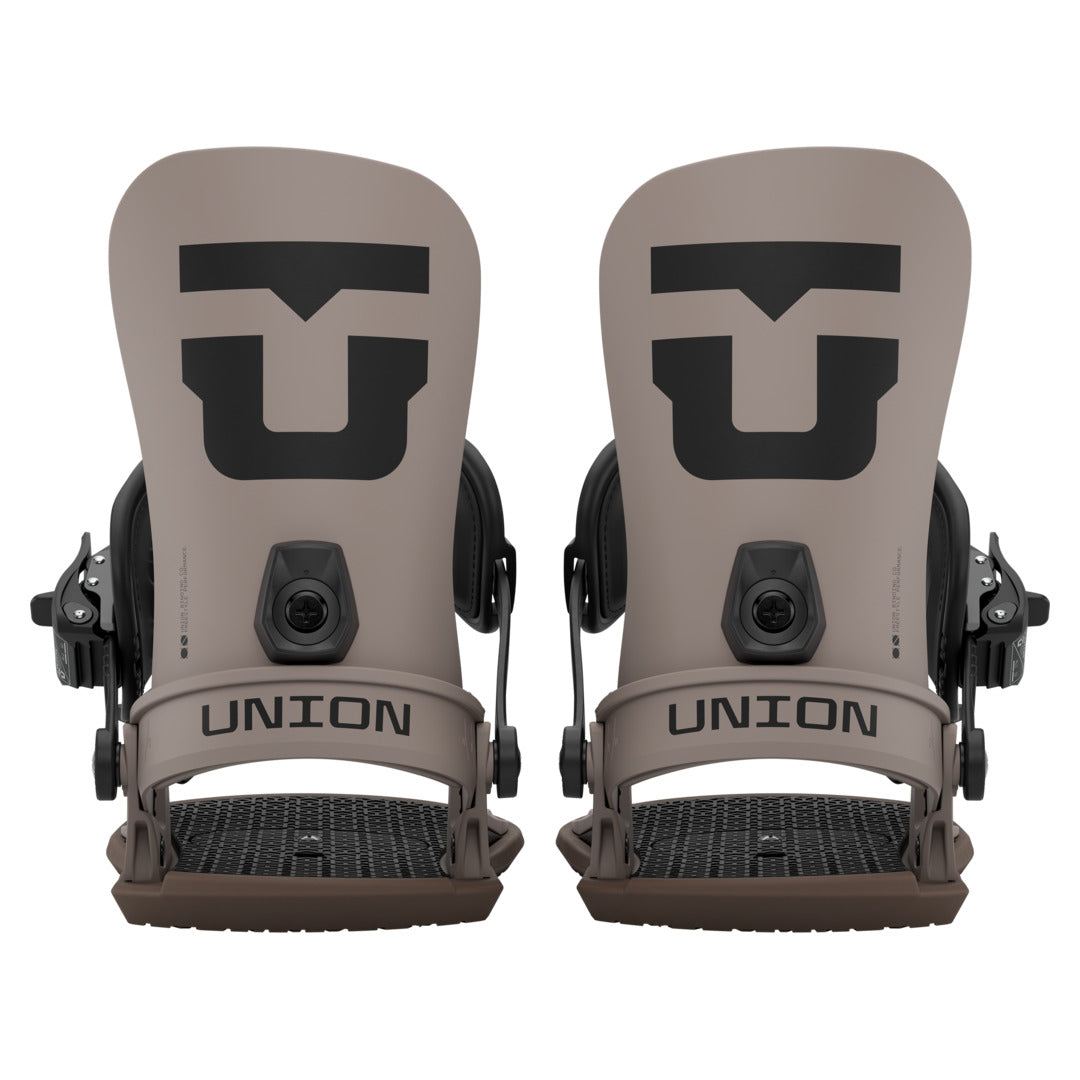 2027 UNION Strata Snowboard Binding - STRATA BROWN REAR FULL PAIR