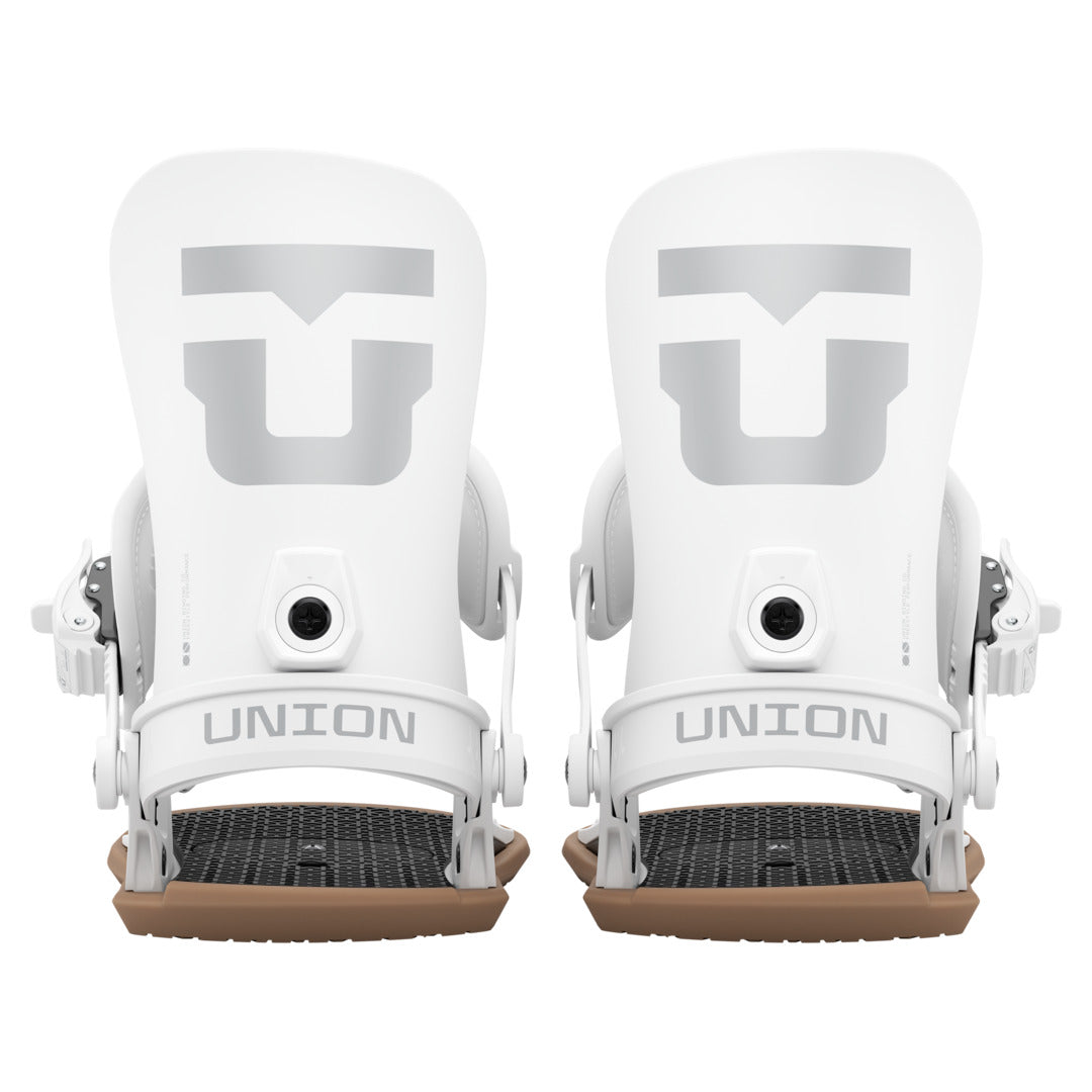 2027 UNION Strata Snowboard Binding - STRATA WHITE REAR FULL PAIR
