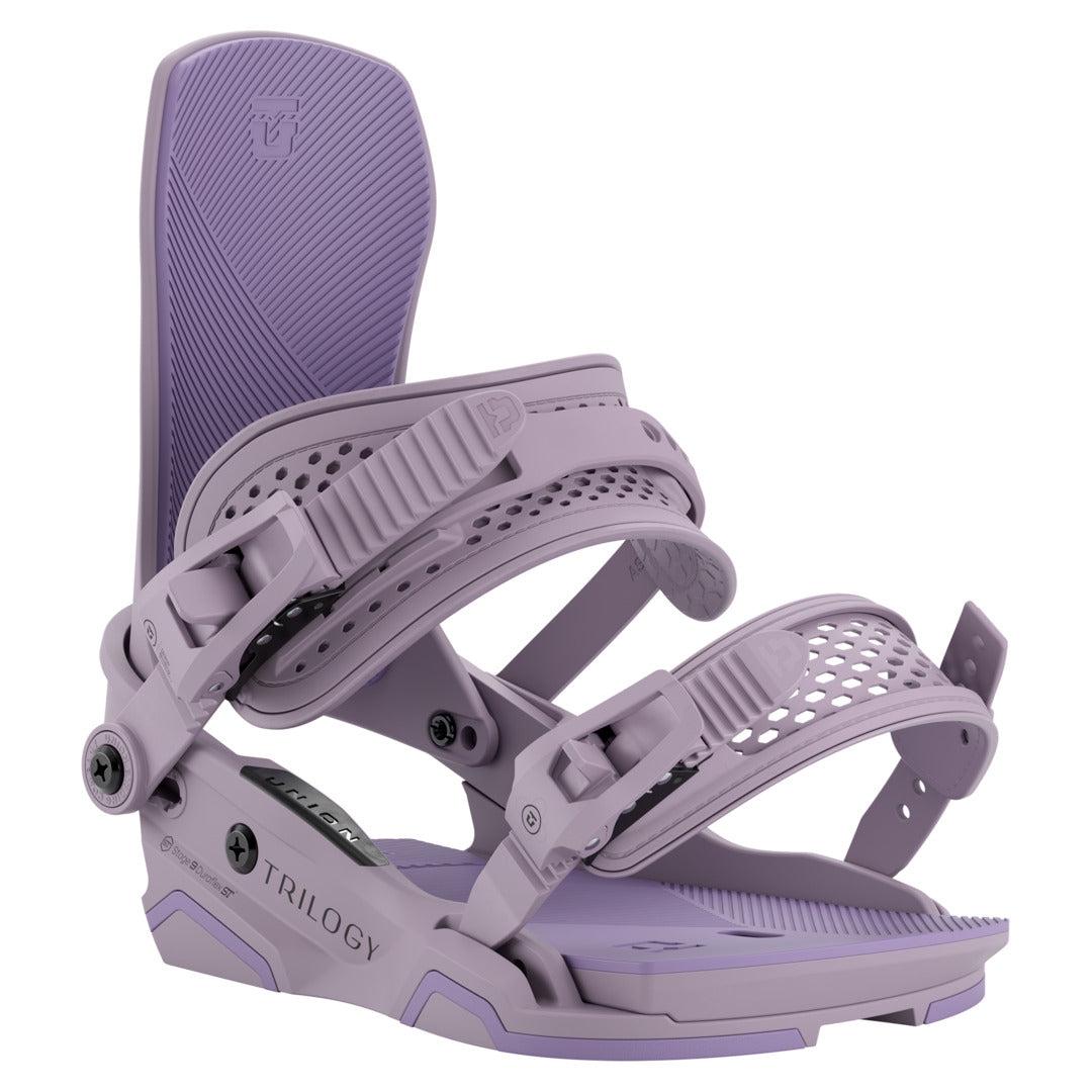 2027 UNION Trilogy Snowboard Binding - TRILOGY VIOLET FRONT
