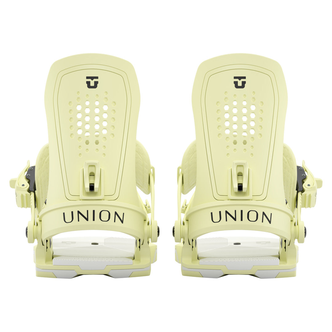 2027 UNION Trilogy Snowboard Binding - TRILOGY YELLOW REAR FULL PAIR