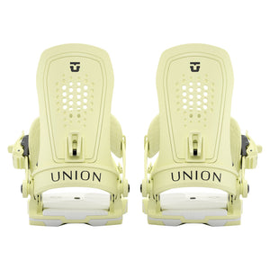 2027 UNION Trilogy Snowboard Binding - TRILOGY YELLOW REAR FULL PAIR