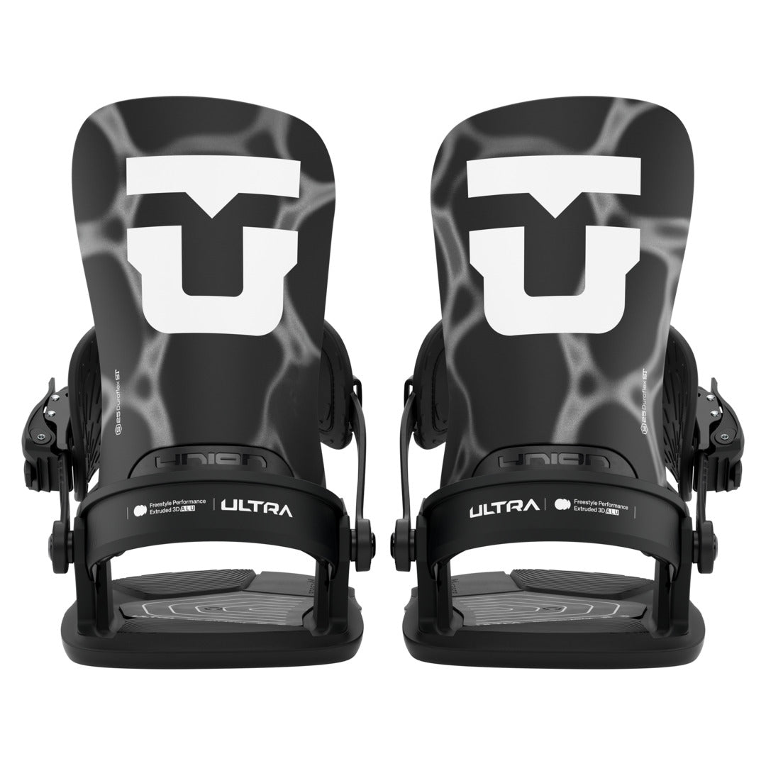2027 UNION Ultra Snowboard Binding - ULTRA BLACK REAR FULL PAIR