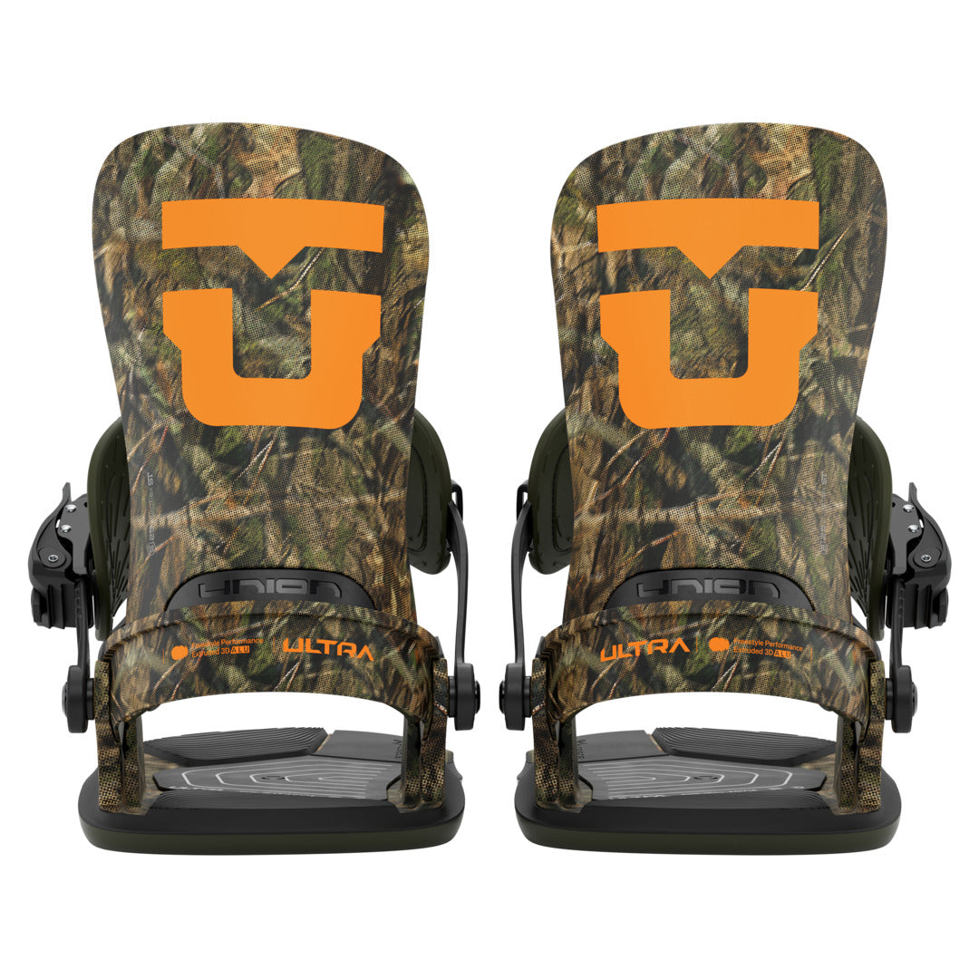 2027 UNION Ultra Snowboard Binding - ULTRA CAMO REAR FULL PAIR