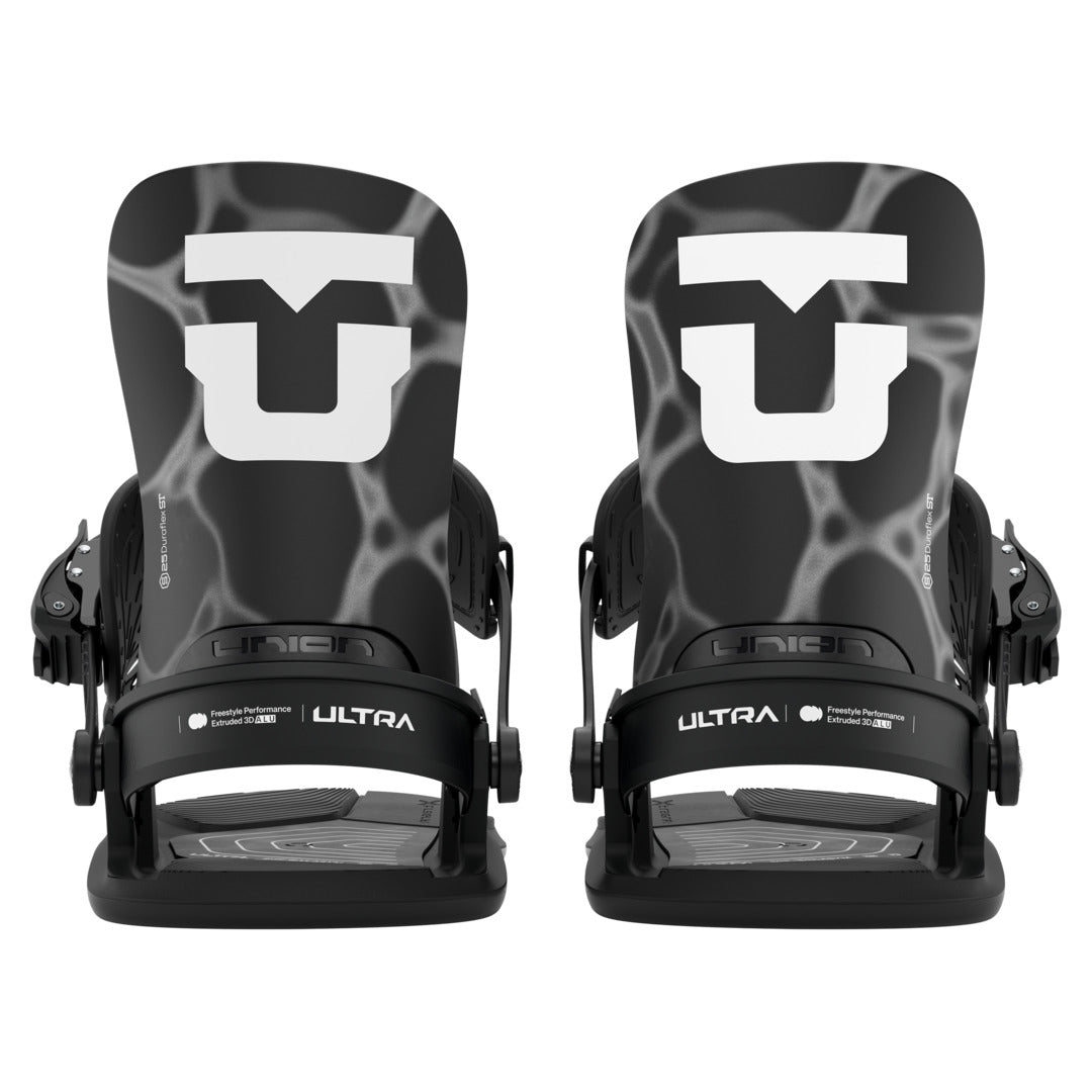 2027 UNION Ultra [Women's] Snowboard Binding - ULTRA WOMEN BLACK REAR FULL PAIR