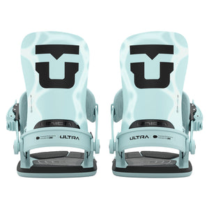 2027 UNION Ultra [Women's] Snowboard Binding - ULTRA WOMEN BLUE REAR FULL PAIR
