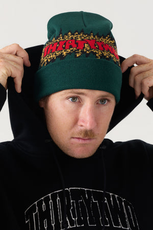 2027 Thirtytwo Leopard Snow Beanie