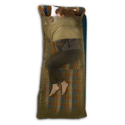 Kelty Wayback 20°F Sleeping Bag – Lightweight, 3-Season Down Bag