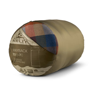 Kelty Wayback 20°F Sleeping Bag – Lightweight, 3-Season Down Bag