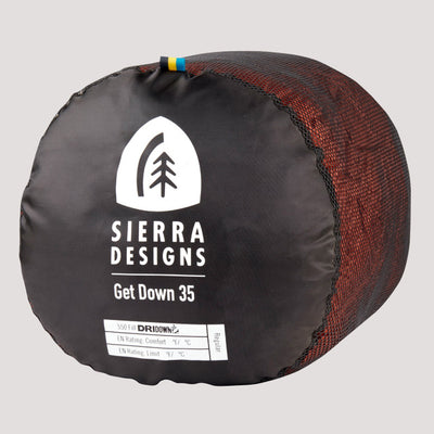 Sierra Designs Get Down 35° – Ultralight Down Sleeping Bag for Mild Nights
