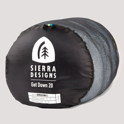 Sierra Designs Women’s Get Down 20° – Lightweight 3-Season Down Bag