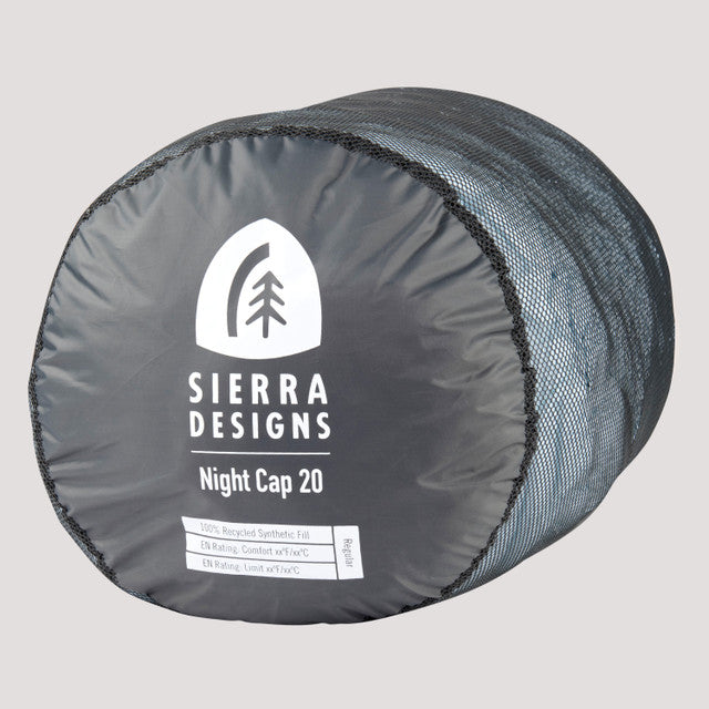 Sierra Designs Women’s Night Cap 20° – Cozy 3-Season Sleeping Bag