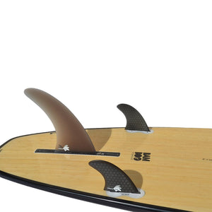 8' CIRCLE ONE BAMBOO SQUASH TAIL MINI MAL SURFBOARD S2AS