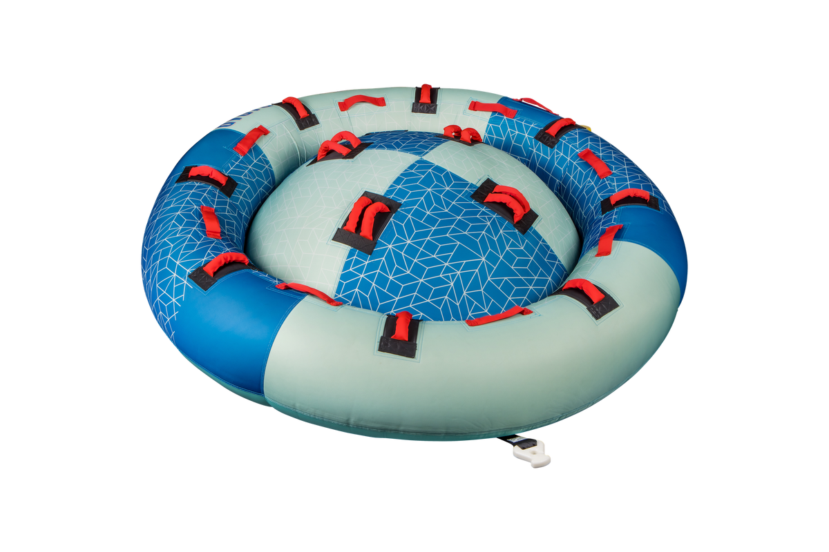 2027 Radar Asteroid 3 Person Towable Tube - Blue / Red