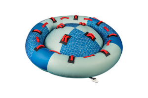 2027 Radar Asteroid 3 Person Towable Tube - Blue / Red