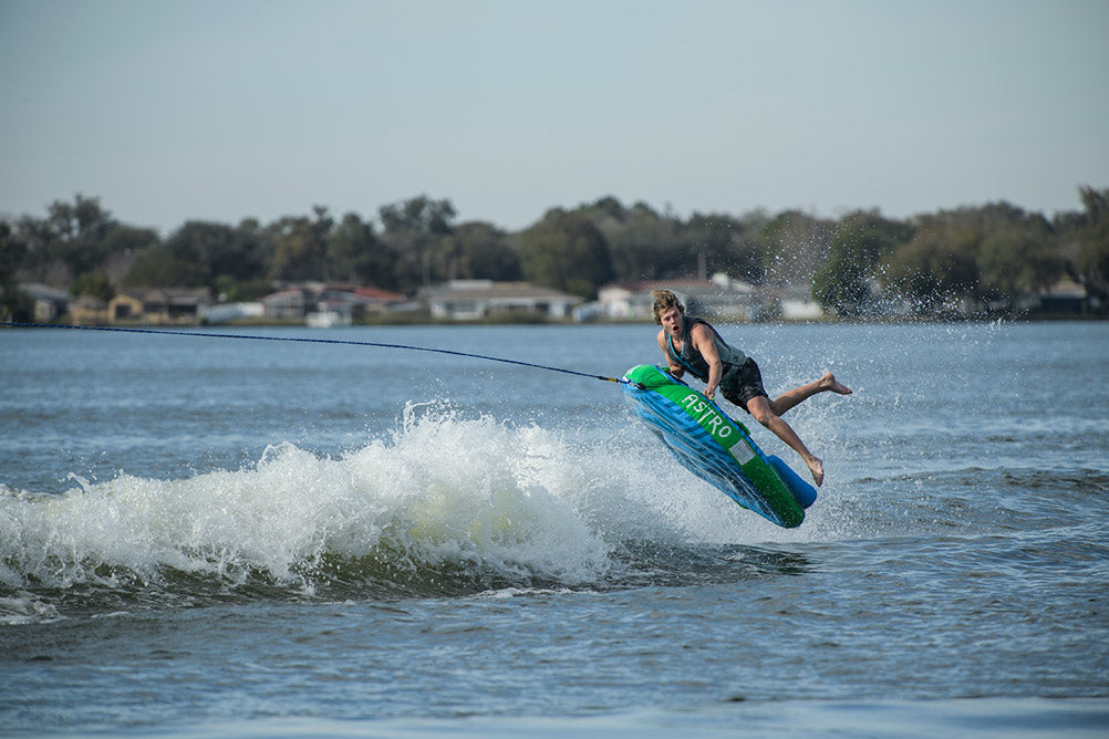 2027 Radar Astro Marshmallow Top 2 Person Towable Tube - Blue / Green