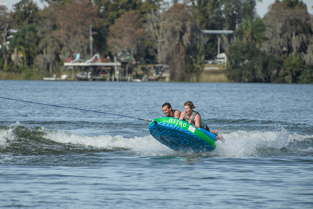 2027 Radar Astro Marshmallow Top 2 Person Towable Tube - Blue / Green