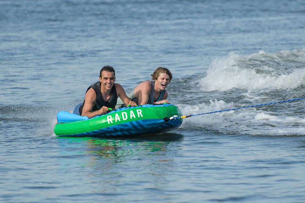 2027 Radar Astro Marshmallow Top 2 Person Towable Tube - Blue / Green