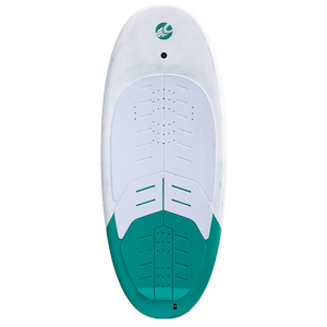 The redesigned Code Wing Foil board, featuring a new rounded thumb tail shape for improved release and easier takeoff. Updated volume distribution shifts the largest area slightly forward for maximum efficiency. Size-specific adjustments, including modified rockerline, rail thickness, and deck recess, make it ideal for freeriding and competition. The most versatile board in the range, now even better.
