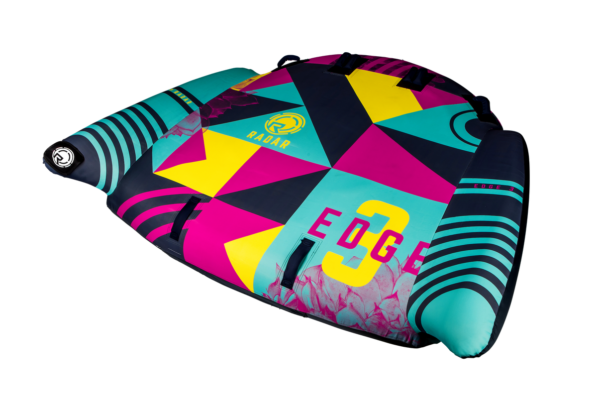 2027 Radar Edge 3 Person Towable Tube - Psychedelic Succulents