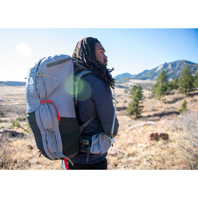 Sierra Designs Flex Trail 40–60L Pack – Expandable Hiking Backpack