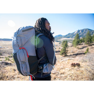 Sierra Designs Flex Trail 40–60L Pack – Expandable Hiking Backpack