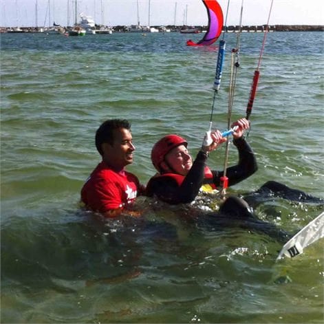 Kitesurfing full 2 day course lessons
