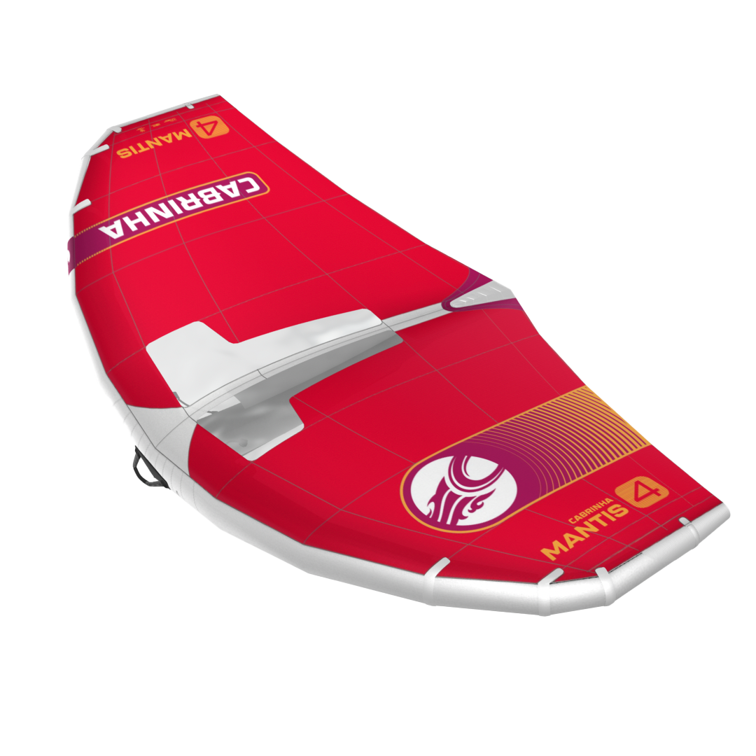 Cabrinha Mantis 2026 wing with upgraded Airframe and new Handlebar boom for stability and versatility.