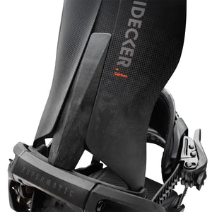 2027 Nidecker Carbon Supermatic binding rear view