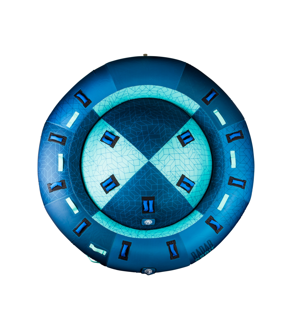 2027 Radar Orbit 4 Person Towable Tube - Teal / Blue