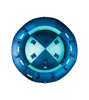2027 Radar Orbit 4 Person Towable Tube - Teal / Blue