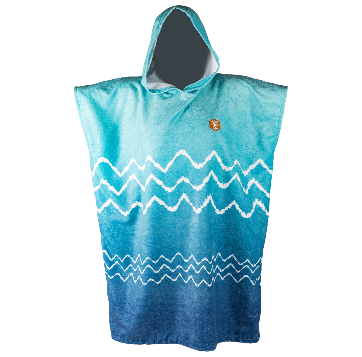2027 Radar Change Towel Poncho - Blue Tropic