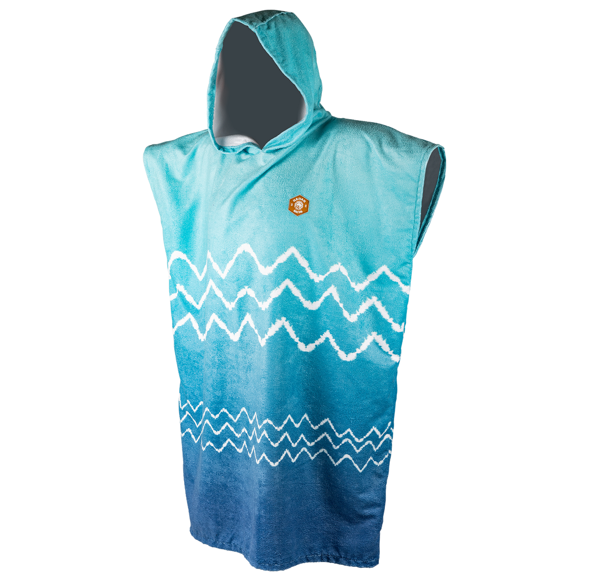 2027 Radar Change Towel Poncho - Blue Tropic